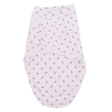 Couverture D'emmaillotage  Plumes Grises Petit BO JUNGLE produit