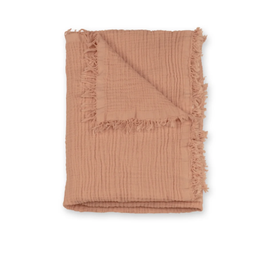 Couverture Double Swaddle Mousseline Moka BEMINI produit