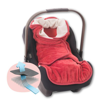 Couverture enveloppante Air Wrapper S siège-auto groupe 0+ coral Aeromoov