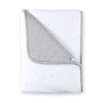 Couverture Jersey + Jersey 75 x 100 cm Étoiles écru Bemini Produit