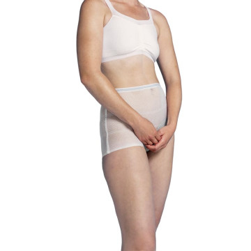 Culotte filet par 4 Blanc carriwell produit