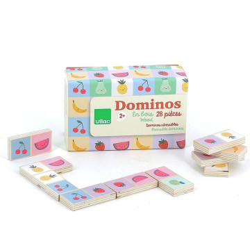 Dominos réversibles Fruits / légumes - Sarah Betz Vilac produit