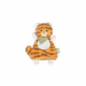 Doudou Les Amis Papaye tigre Kaloo produit face