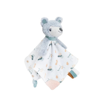 Doudou plat Loup Produit