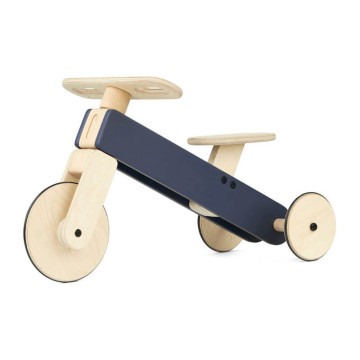 Draisienne Tricycle en bois Wyatt Navy Liewood