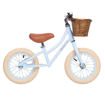 Draisienne vintage Balance Bike First Go Banwood ciel 