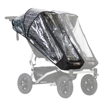 Protection pluie simple pour poussette Duet Mountain Buggy