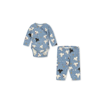 Ensemble Body Pyjama Nouveau-né Mouton KONGES SLOJD photo produit