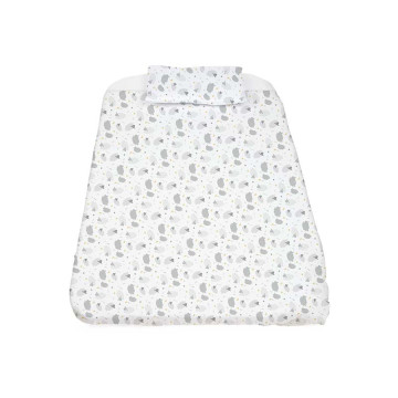 Drap housse Chicco Next2Me pour matelas bébé - Ensemble 3 pièces avec taie  d'oreiller