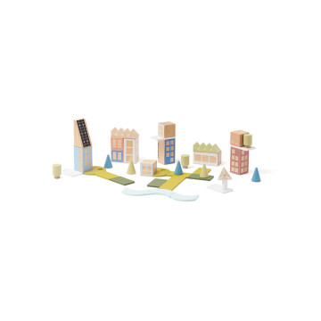 Formes de construction de ville Aiden Kid's Concept