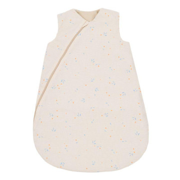 Gigoteuse mi-saison Cocoon en nid d'abeille 0-6 M Opera Orange Cherries NOBODINOZ fermée