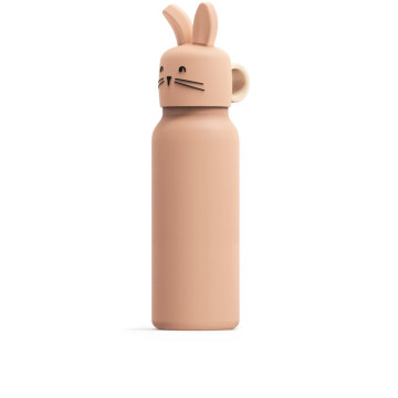 Gourde Falk 350 ml avec bouchon Lapin LIEWOOD face