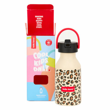 Gourde imprimée 350 ml HELLO HOSSY packaging