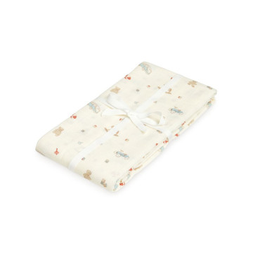 Grand lange en mousseline de Coton Bio Vintage Toys Cam Cam Copenhagen produit