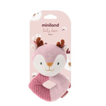 Hochet bébé cerf  Miniland produit