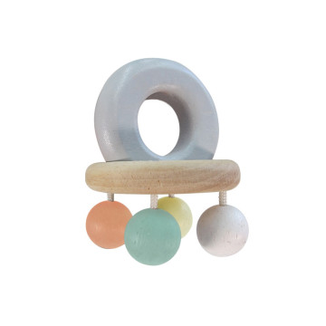 Hochet cloche pastel Plan Toys