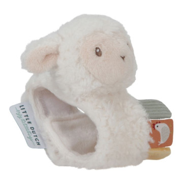 Hochet de poignet mouton Little Farm Little Dutch produit