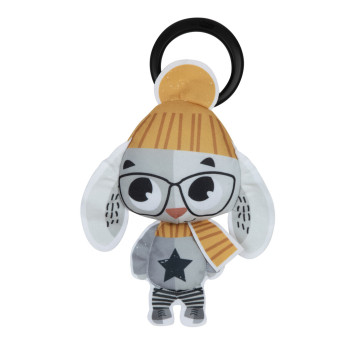 Hochet musical Lapin  - Tiny Rockers TINY LOVE face