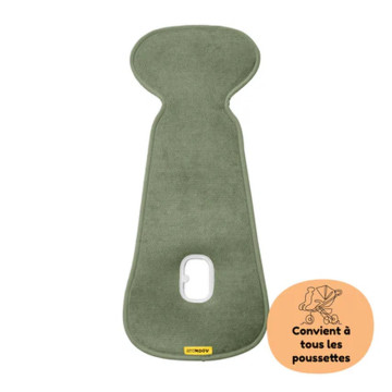Housse Aeromoov Air Layer poussette Green Moss Aeromoov face