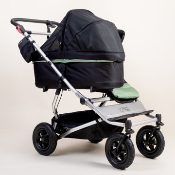 Housse de protection UV et moustiques Nacelle Carrycot Duet V4 Mountain Buggy moustiquaire nacelle