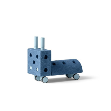 Jeu de construction évolutif Tiny Ride MODU face bleu