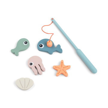 Jeu de pêche pour le bain Sea friends Multicolore Done By Deer produit