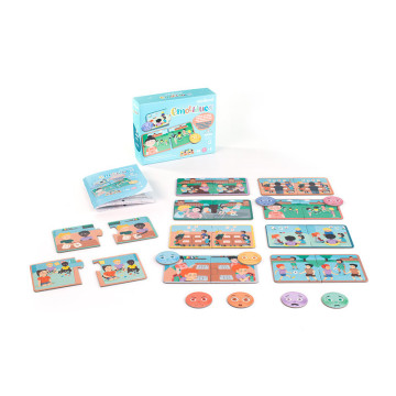 Jeu de société Emotiduos Miniland produit