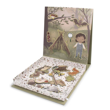 Jeu magnétique Amusement en forêt Filibabba face