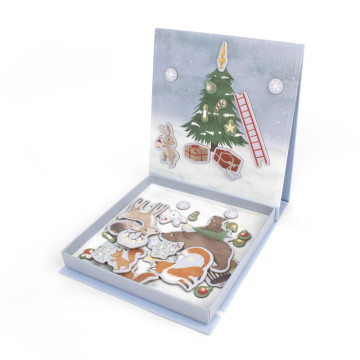 Jeu magnétique Wonderful Winter Forest Friends Filibabba produit