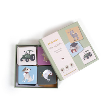 Jeu Memory 24 pces - Animaux de la ferme Filibabba produit