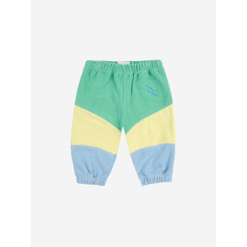 Jogging Green color block Bobo Choses face