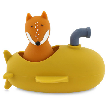 Jouet de bain sous-marin Mr. Fox Trixie face