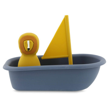 Jouet pour le bain voilier Mr. Lion Trixie face