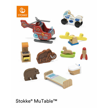 Jouets pour table d'activité MuTable™ V2 Stokke produit face