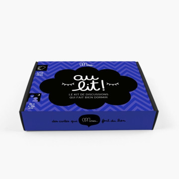 Kit de discussion Au lit Minus Editions produit face