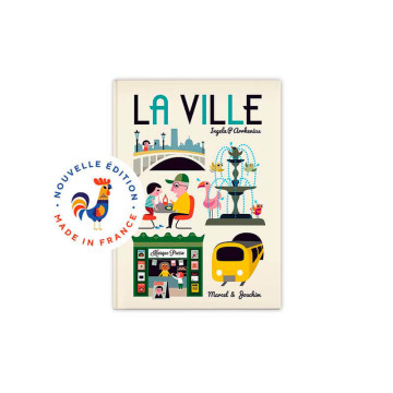 Livre La Ville Marcel et Joachim couverture Bambinou