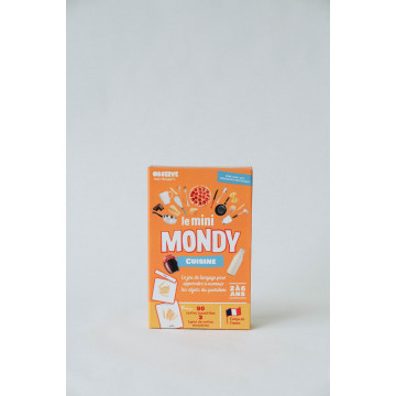 Le Mini-Mondy Cuisine, jeu de langage Observe Montessori Produit face