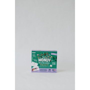 Le Mondy des P'tits Curieux : 45 cartes de langage bilingues sur le thème de la Nature Observe Montessori Produit face