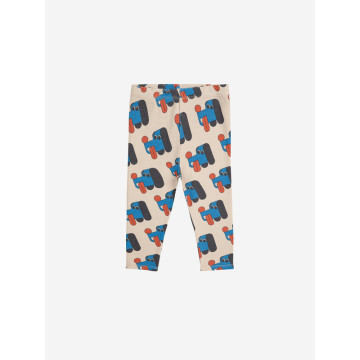 Leggings Doggy Mate All Over 6 mois Bobo Choses face 