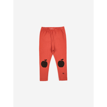 Legging rouge Pomme Bobo Choses