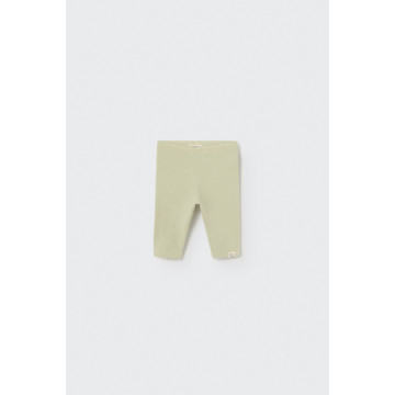Leggings en peluche douce Tender Green COZMO face