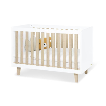 Lit bébé 60 x 120 Lumi Pinolino produit face