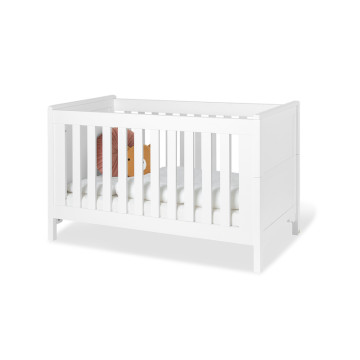 Lit bébé évolutif 70 x 140 Chalet Pinolino produit face