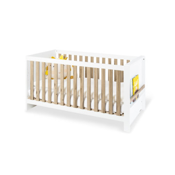Lit bébé évolutif 70 x 140 Lova pinolino produit face
