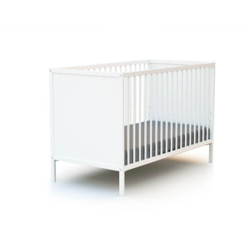 Lit bébé à panneaux Webaby 60x120 blanc AT4