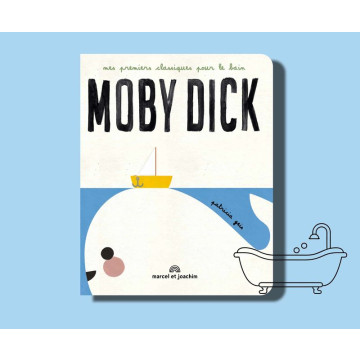 Livre de Bain Moby Dick Marcel & Joachim couverture