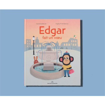 Livre Edgar Fait Un Voeu Marcel et Joachim produit face