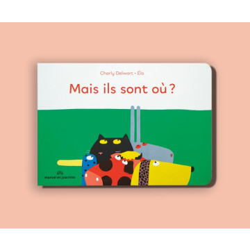 Livre Mais Ils Sont Où? Marcel et Joachim produit face