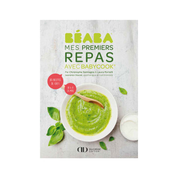 Livre Mes Premiers repas avec Babycook- Version FR Beaba couverture