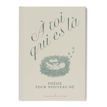 Livre Recueil de Poésies Charlie Crane face